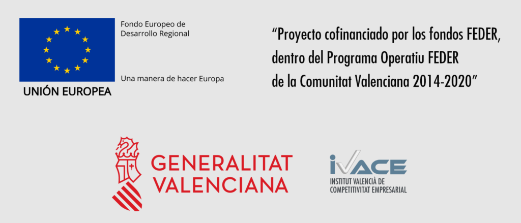 IVACE - Generalitat Valenciana - UE - Fondos Feder